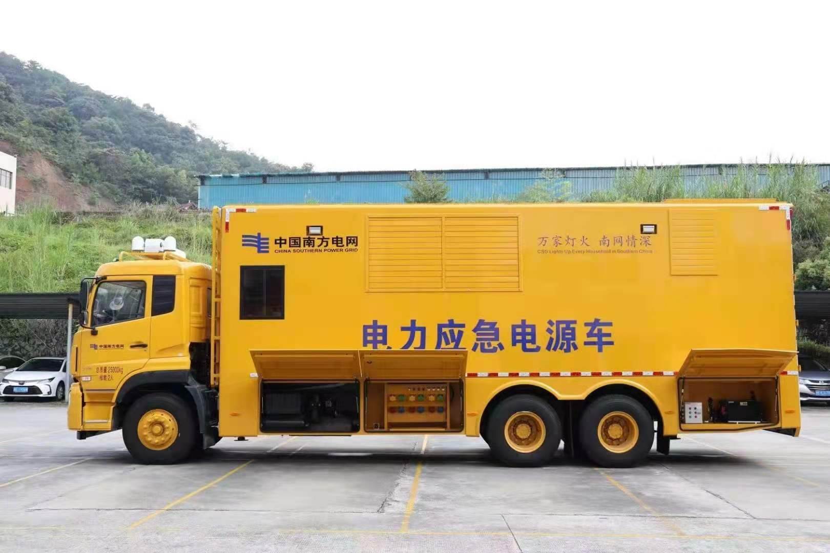 新罗安康大型柴油发电机发电车UPS电源出租租赁